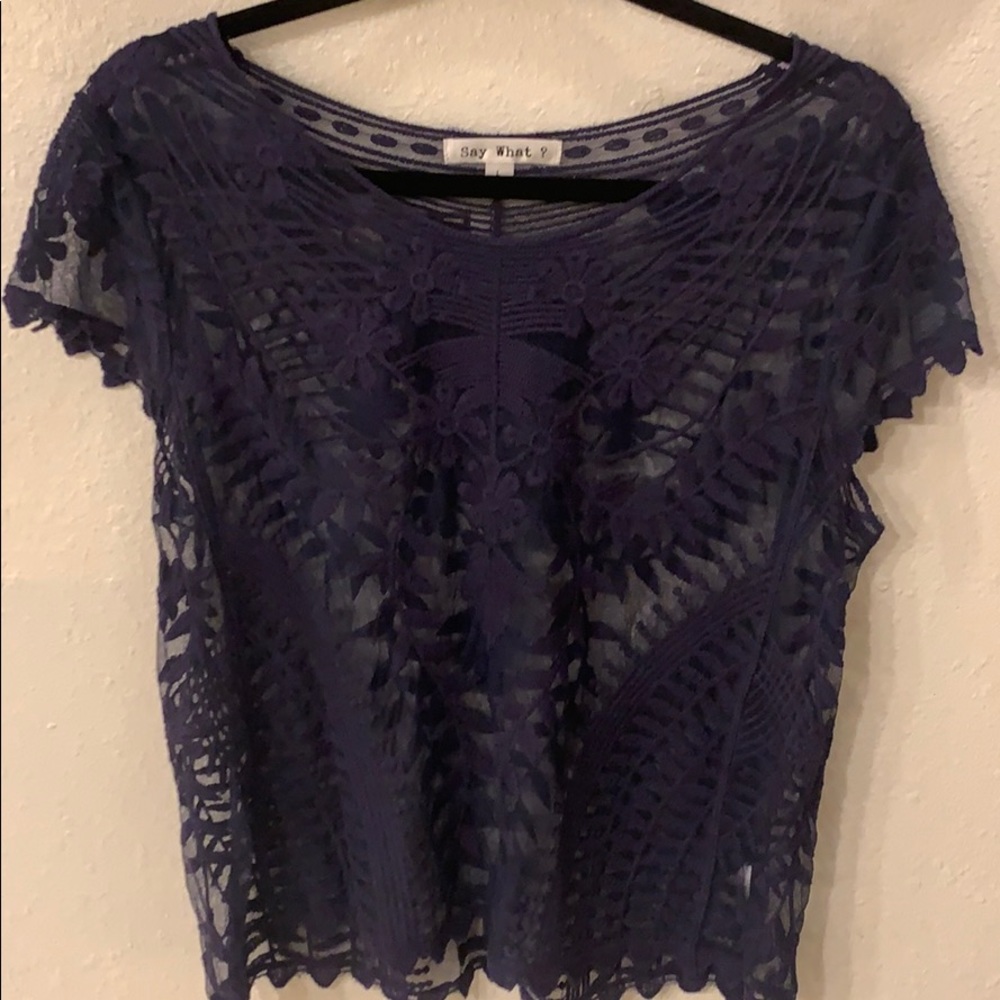 Say What? Blouse